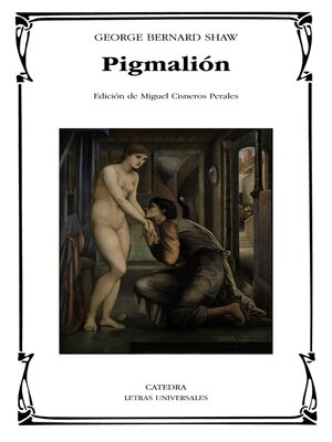 cover image of Pigmalión